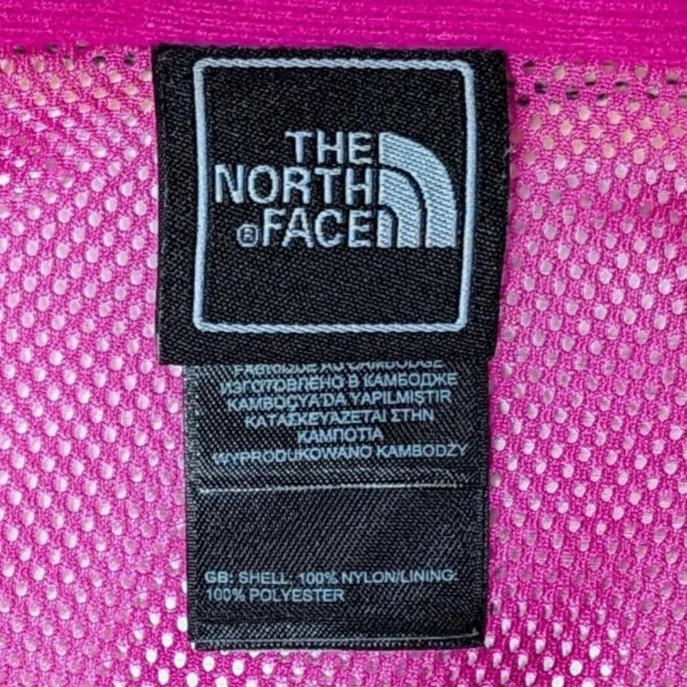 The North Face Resolve Jacket Women's Large Black Pink HyVent Waterproof - Picture 4 of 14